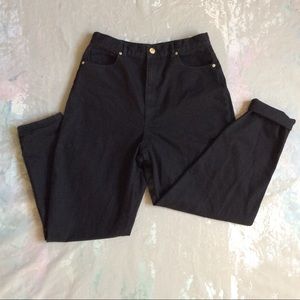 ASOS Denim Black High Waisted Jeans